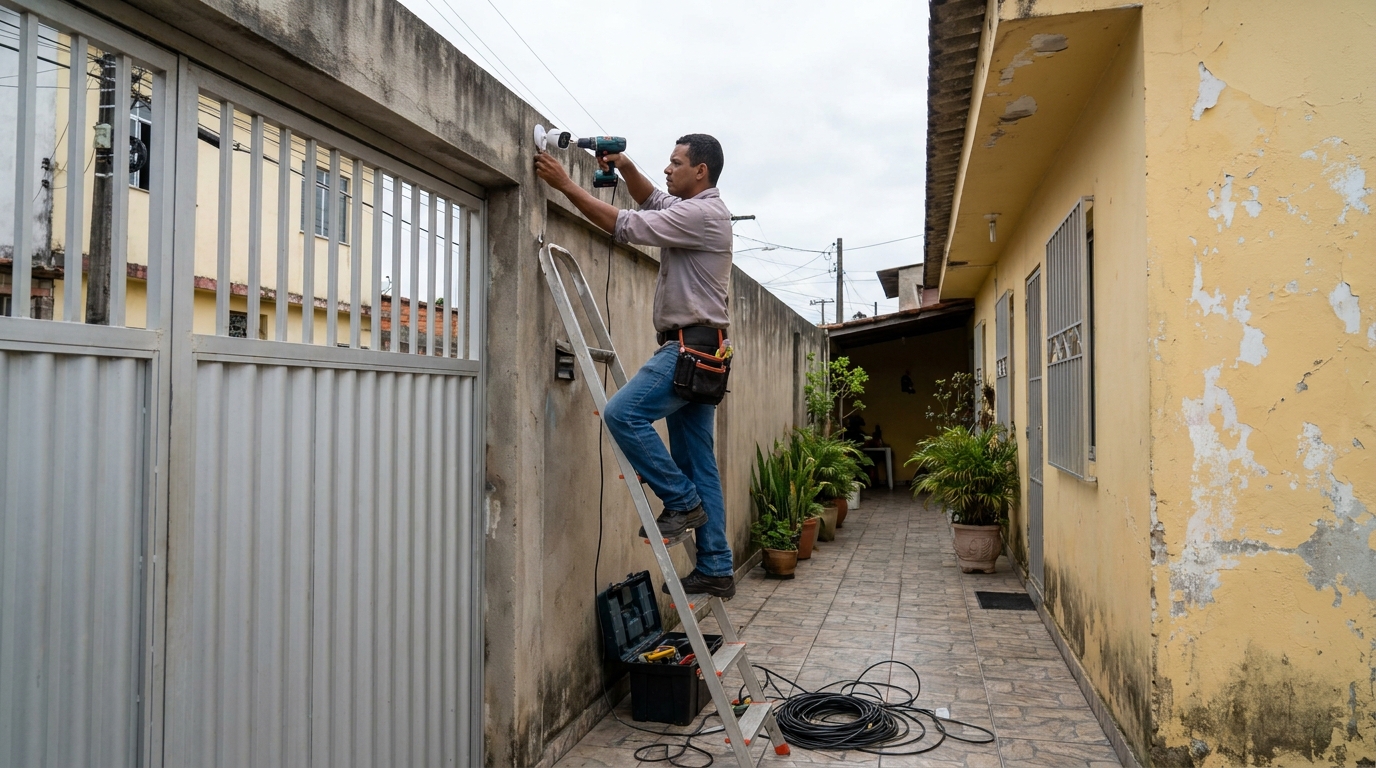 Passagem de Cabeamento em Montes Claros‑MG